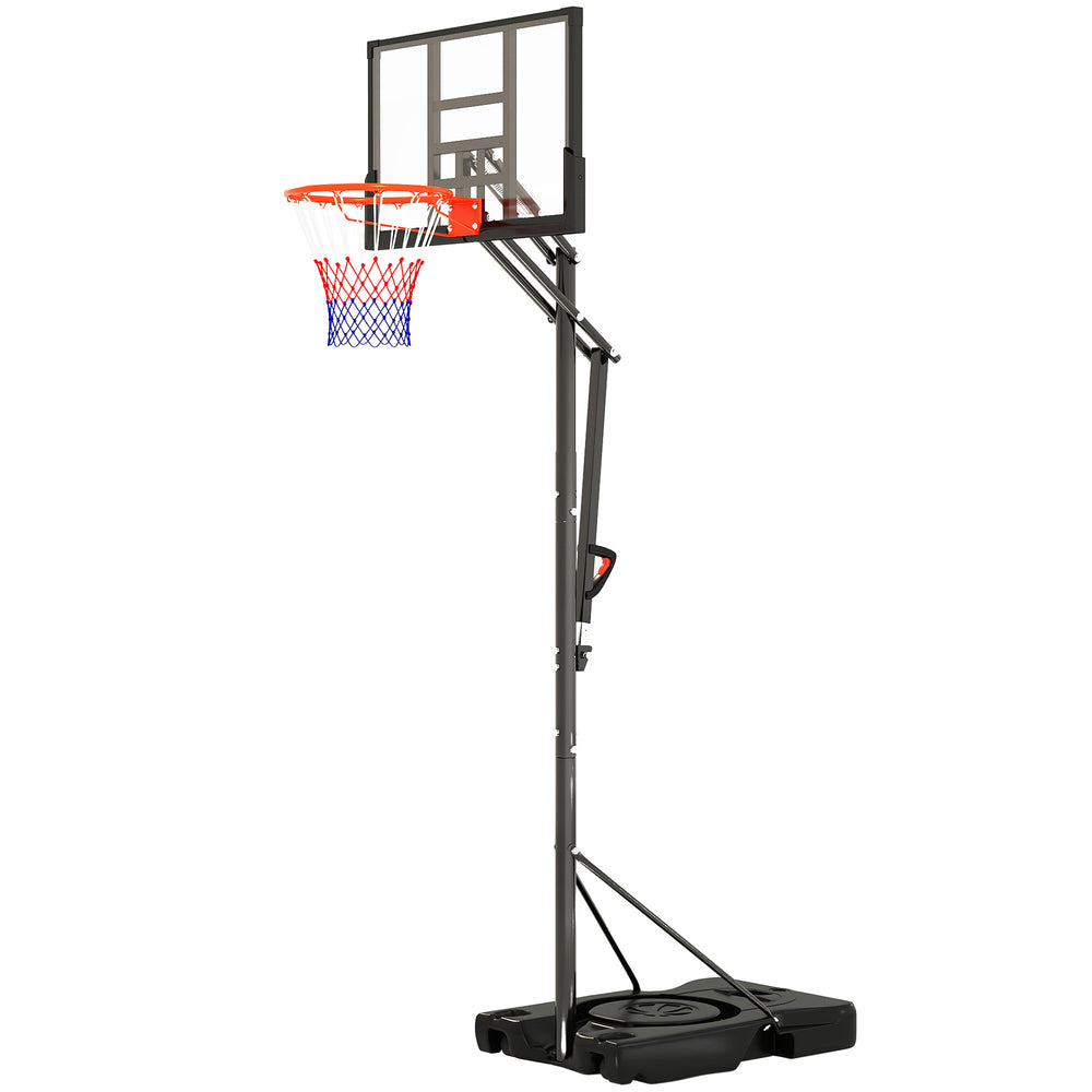 Panier de basket portable de 1,3 à 3 m avec roulettes