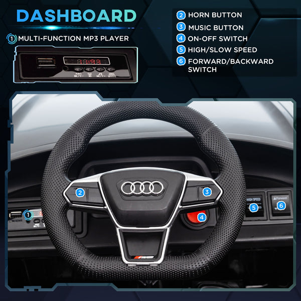 Audi RS 12 V avec suspension, noire