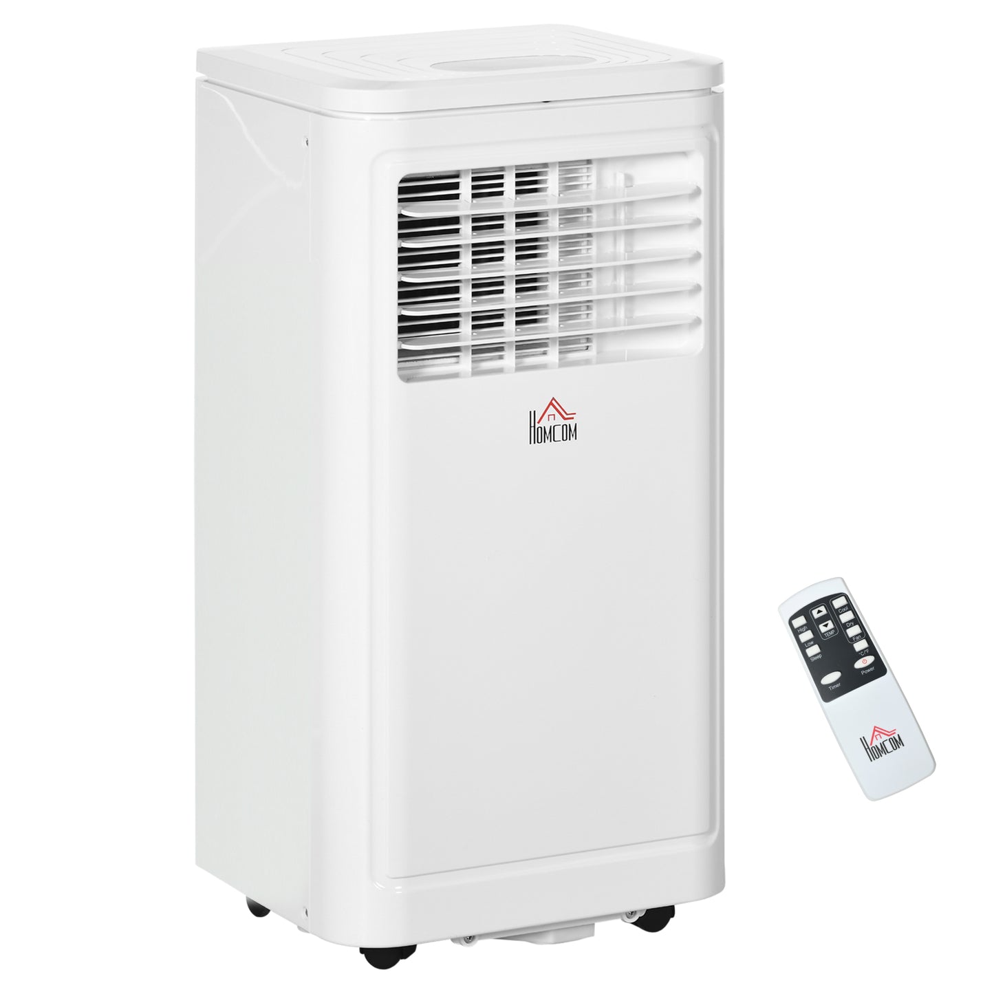 Climatiseur portatif 8 000 BTU avec refroidissement, déshumidificateur, télécommande, couleur crème