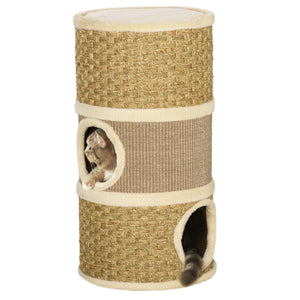 3-story, three-hole condo with scratching post