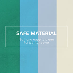 Blocs d'escalade en mousse, bleu/vert