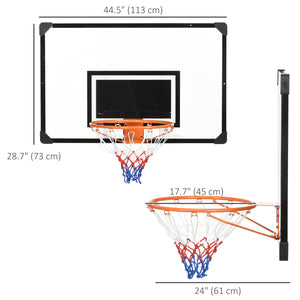 Mini panier de basket mural