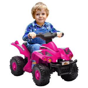 6V mountain bike with music, pink