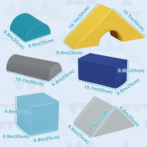 11 blocs de jeu souples pour grimper et ramper