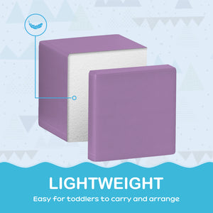 Blocs de jeu souples 12 pièces en mousse souple - Multicolore