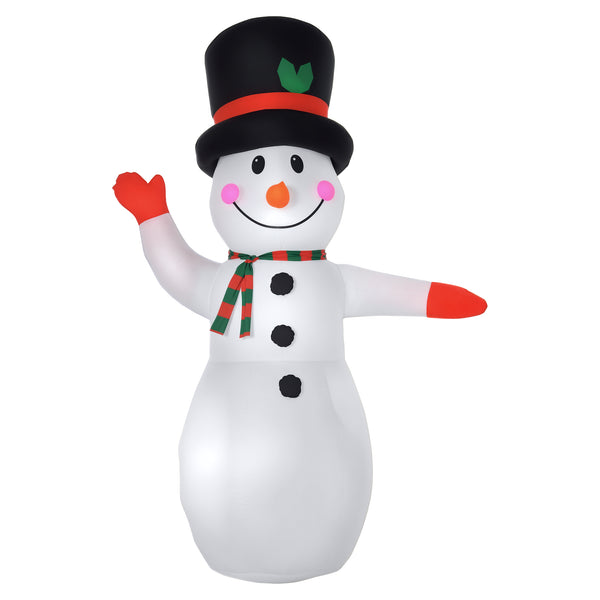Bonhomme de neige gonflable de 2,4 m de haut