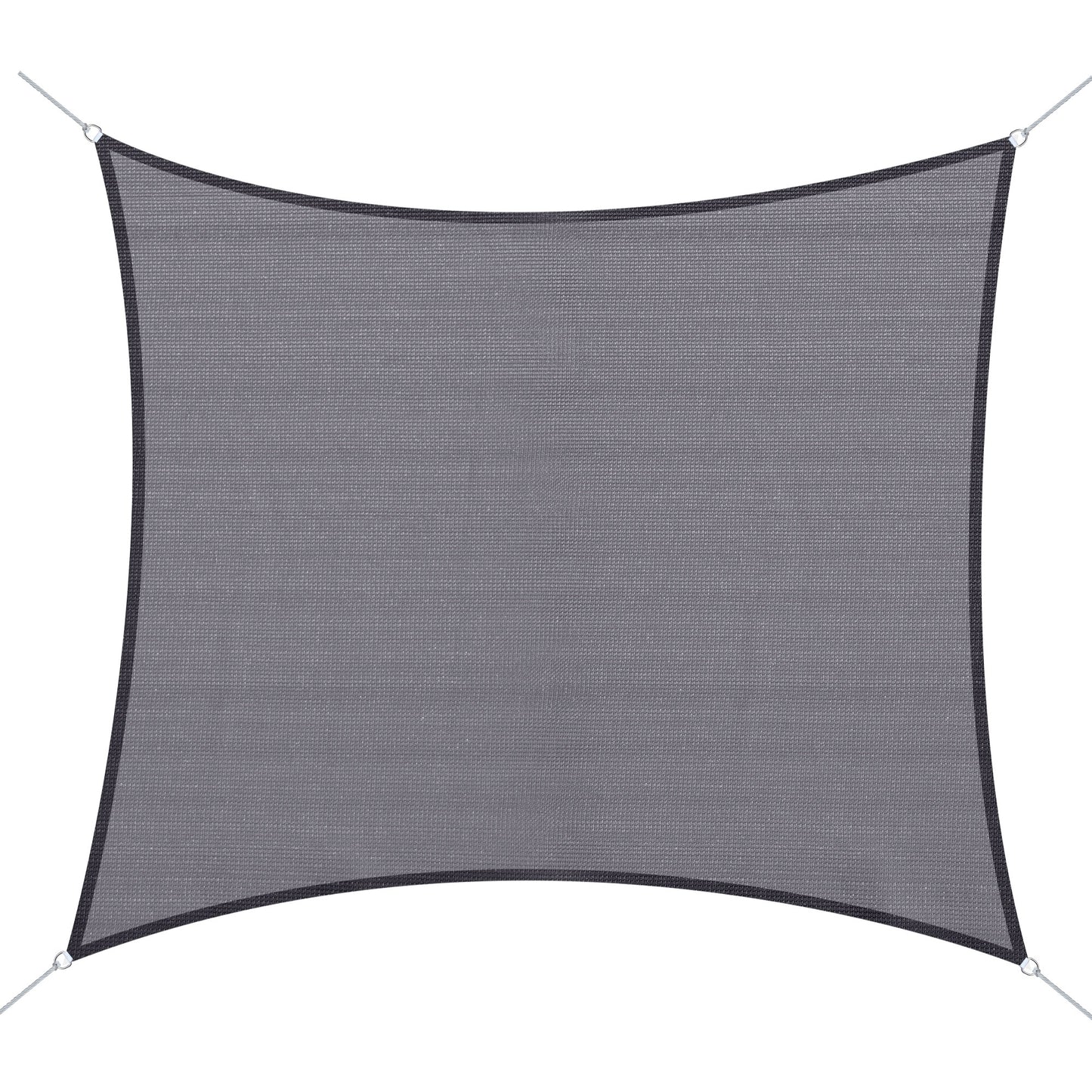 Voile d’ombrage rectangulaire d’extérieur – Protection solaire efficace, gris