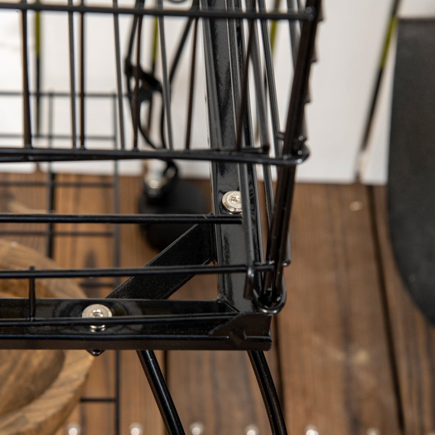 Large bird cage with opening lid