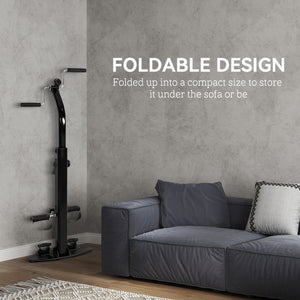 Foldable Leg Exercise Bike with LCD Display for Seniors