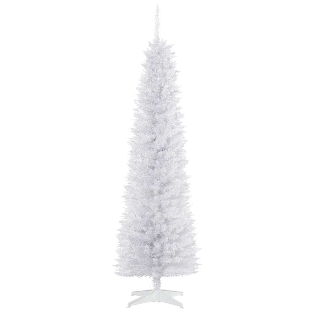 Sapin de Noël classique de 6 pieds blanc