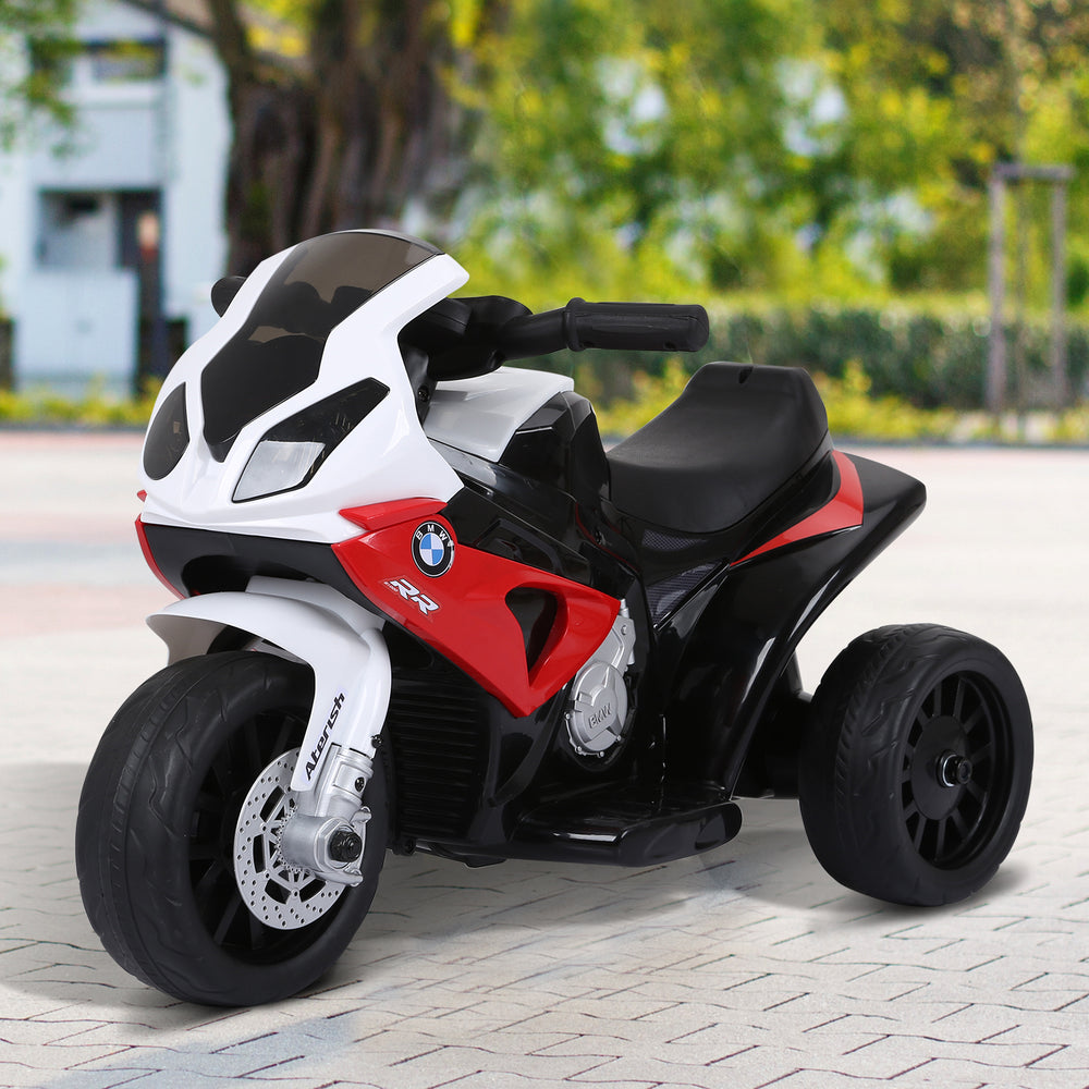 BMW 6V motorcycle - Red and white