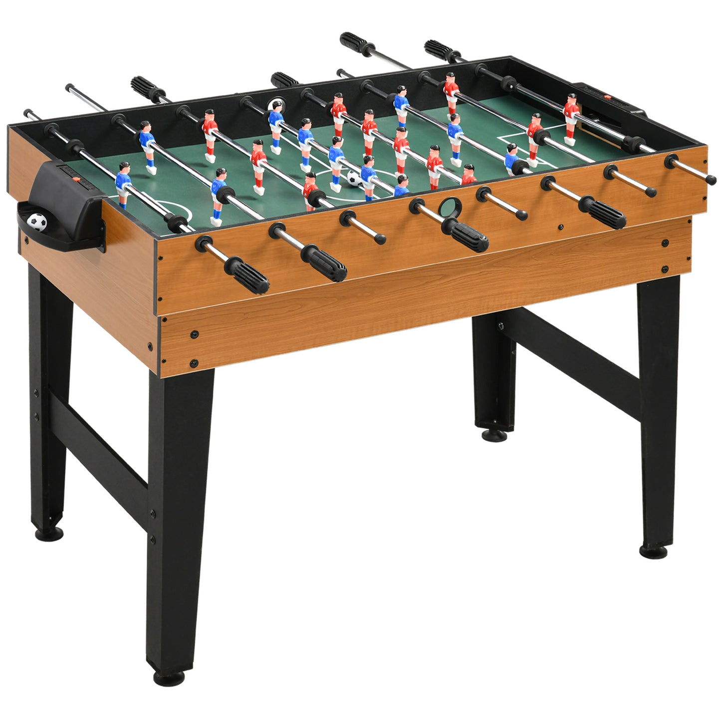 43" 4-in-1 Multi-Function Game Table, Billiards, Air Hockey, Table Tennis, Foosball, Easy Setup for the Whole Family