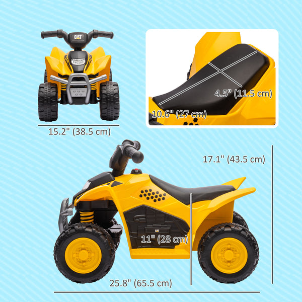 VTT électrique 6 V, jaune