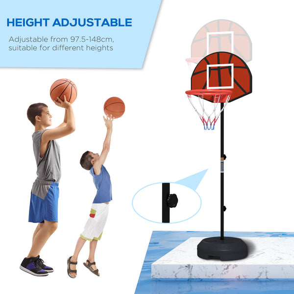 Panier de basket 2 en 1 avec panier et jeux de fléchettes magnétiques