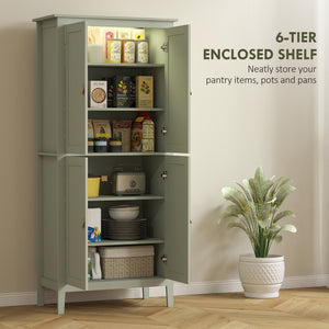 Storage unit with motion sensor and LED lighting, green