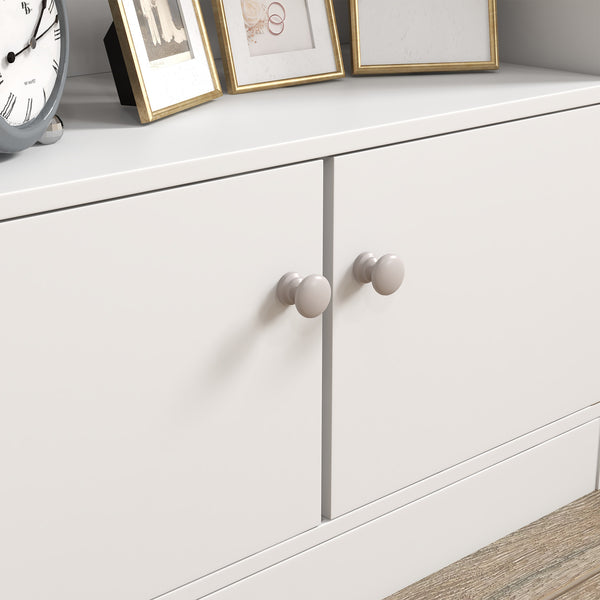 Bibliothèque pour enfants, blanche