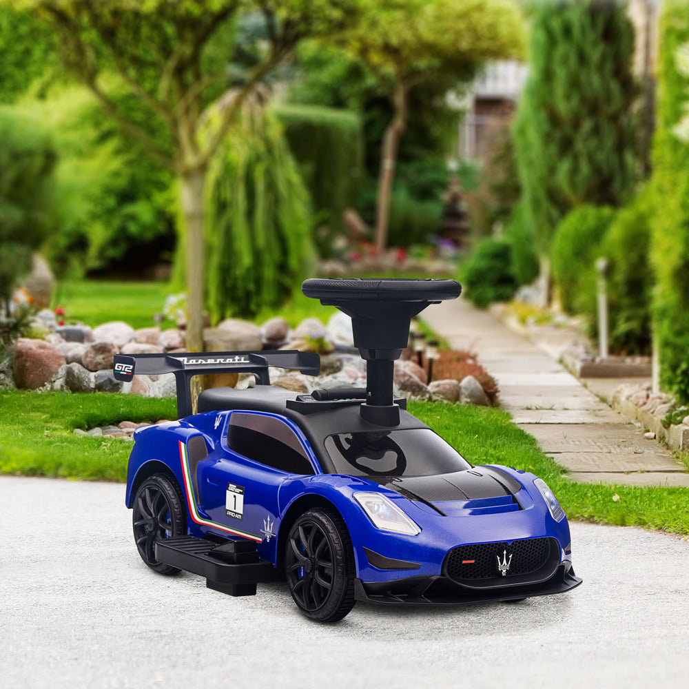 Maserati GT2 6V for toddler, blue