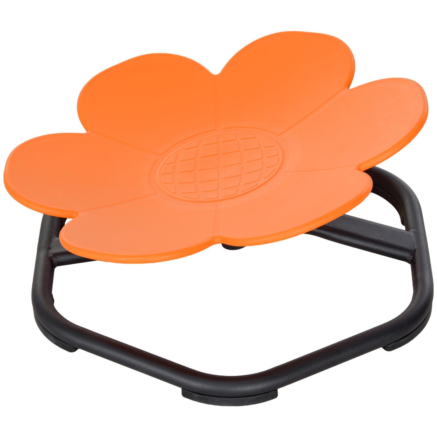 Chaise pivotante sensorielle antidérapante pour l'entraînement de la coordination physique, orange