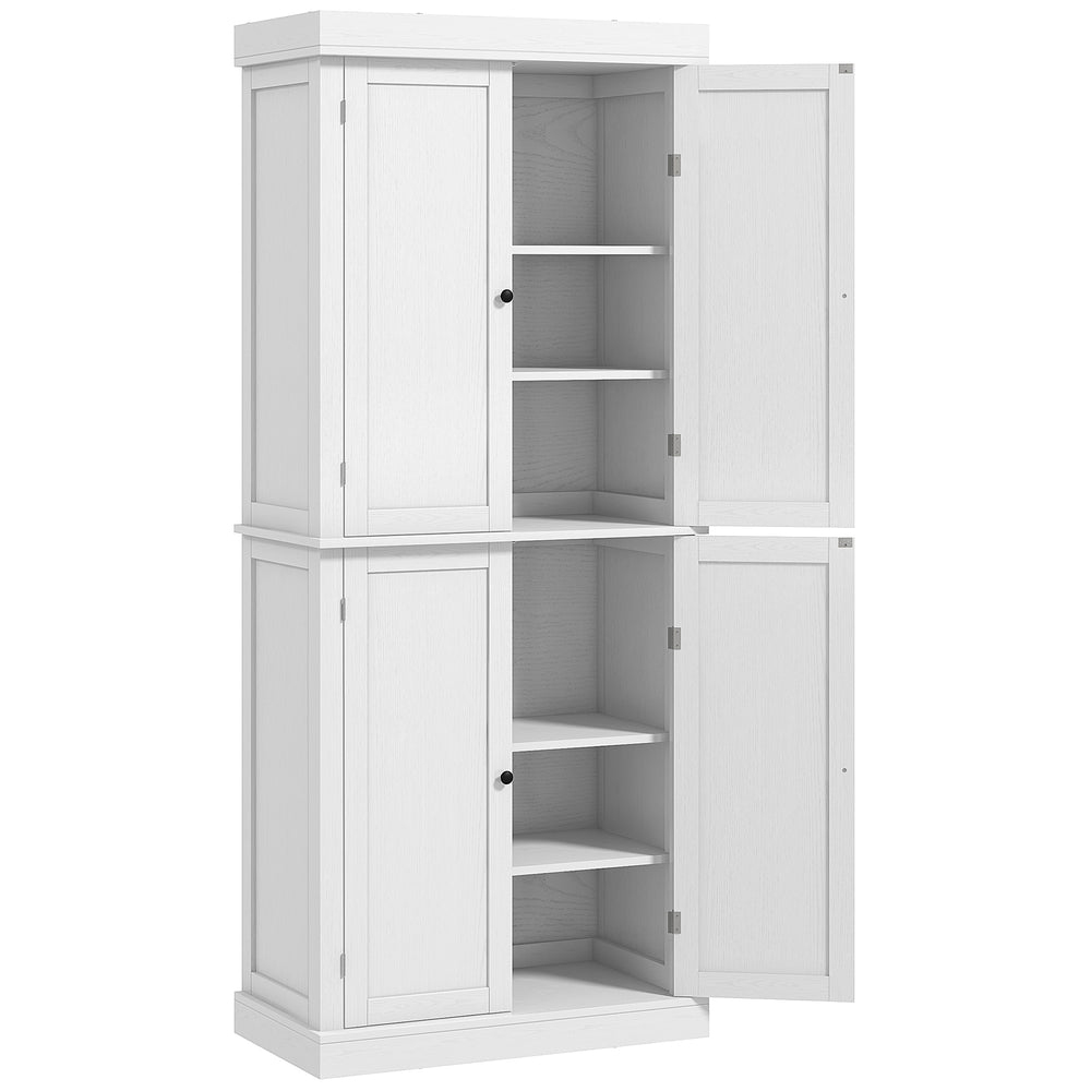 Meuble de cuisine avec 4 portes, blanc