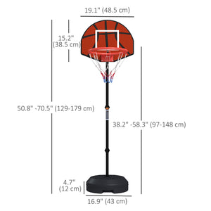 Panier de basket 2 en 1 avec panier et jeux de fléchettes magnétiques