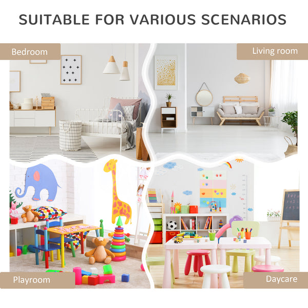 Bibliothèque multi-étagères avec tiroir de rangement, blanche