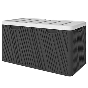 Coffre de rangement extérieur, étanche et verrouillable, pour outils de jardin et accessoires de piscine