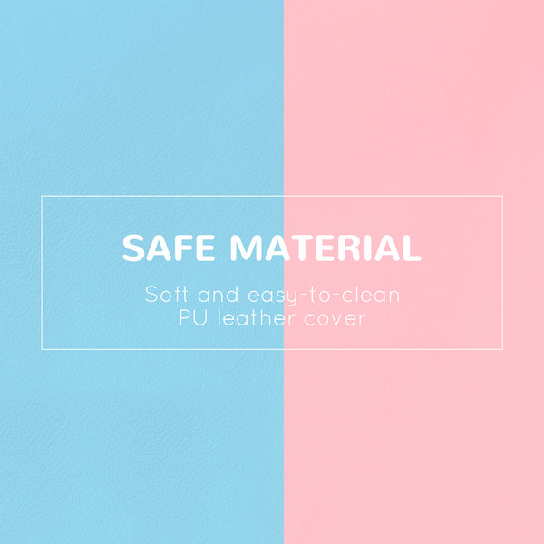 Ensemble de jeu 2 pièces en mousse pour enfants, bleu/rose