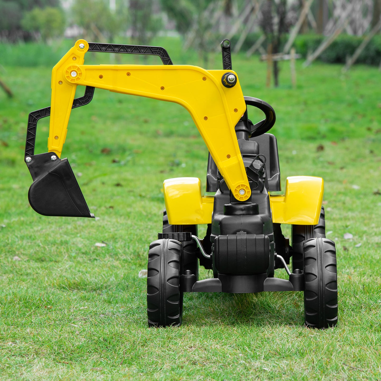 Pedal Tractor for 3 Year Olds, Yellow