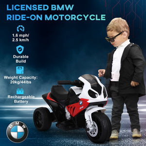 BMW 6V motorcycle - Red and white
