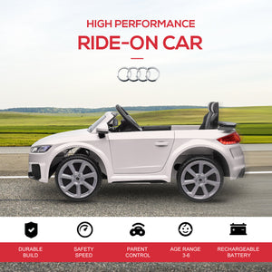 6V car with remote control, white