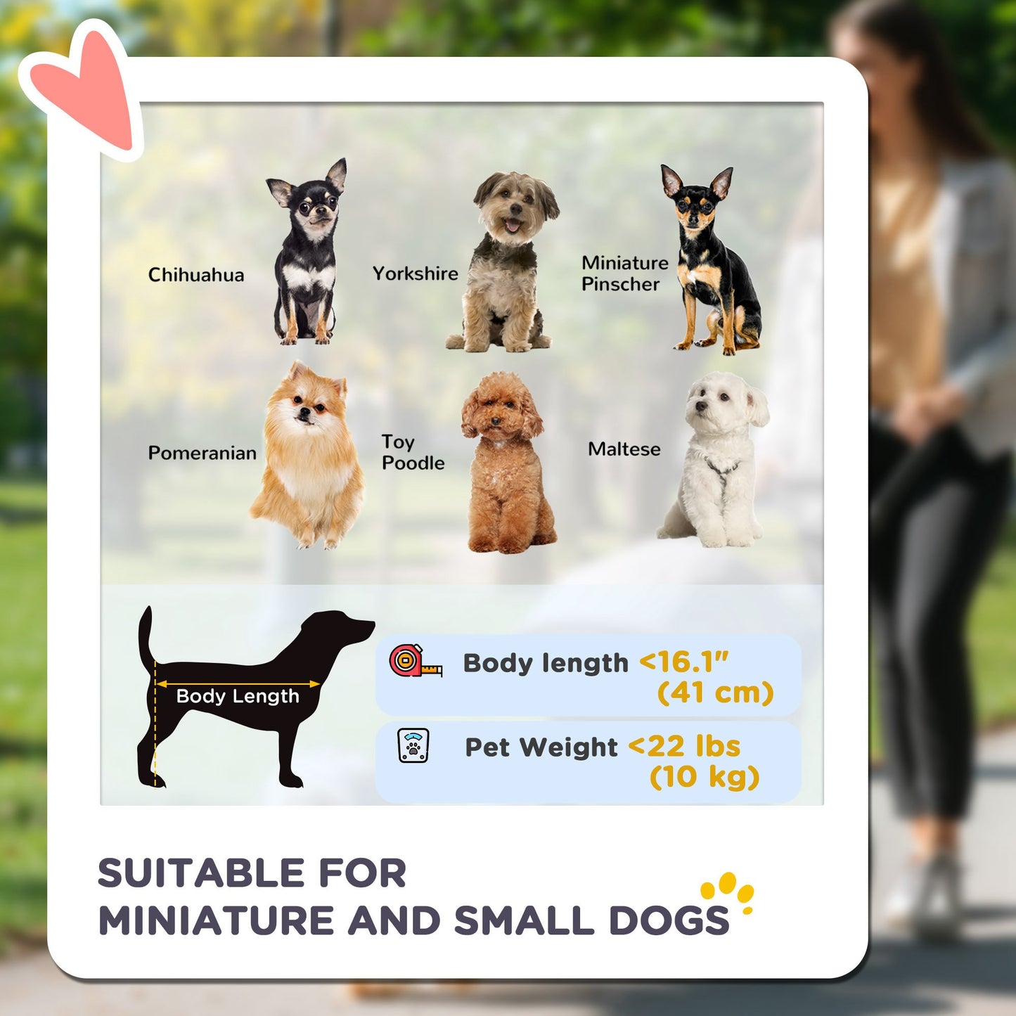 3-Wheel Foldable Small Dog Stroller with Adjustable Canopy, Grey