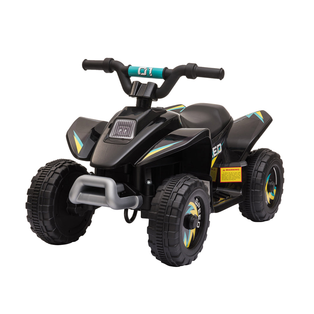 6V battery mountain bike, black