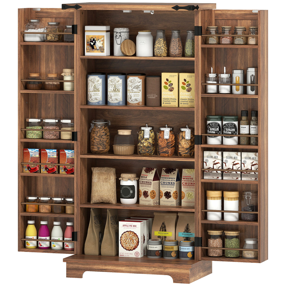 Pantry Storage Cabinet, Brown