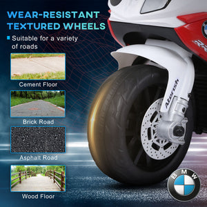 BMW 6V motorcycle - Red and white