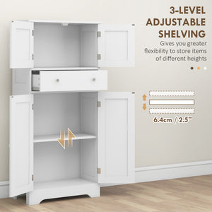 Meuble de rangement de cuisine, blanc