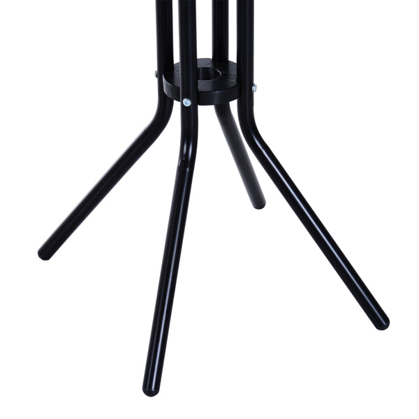 3-Piece Patio Bar Set with 2 Bar Stools and 1 Tempered Glass Bar Table, Beige
