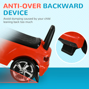 Bentley Bentayga pour bambin avec klaxon et musique, rangement sous le siège, rouge