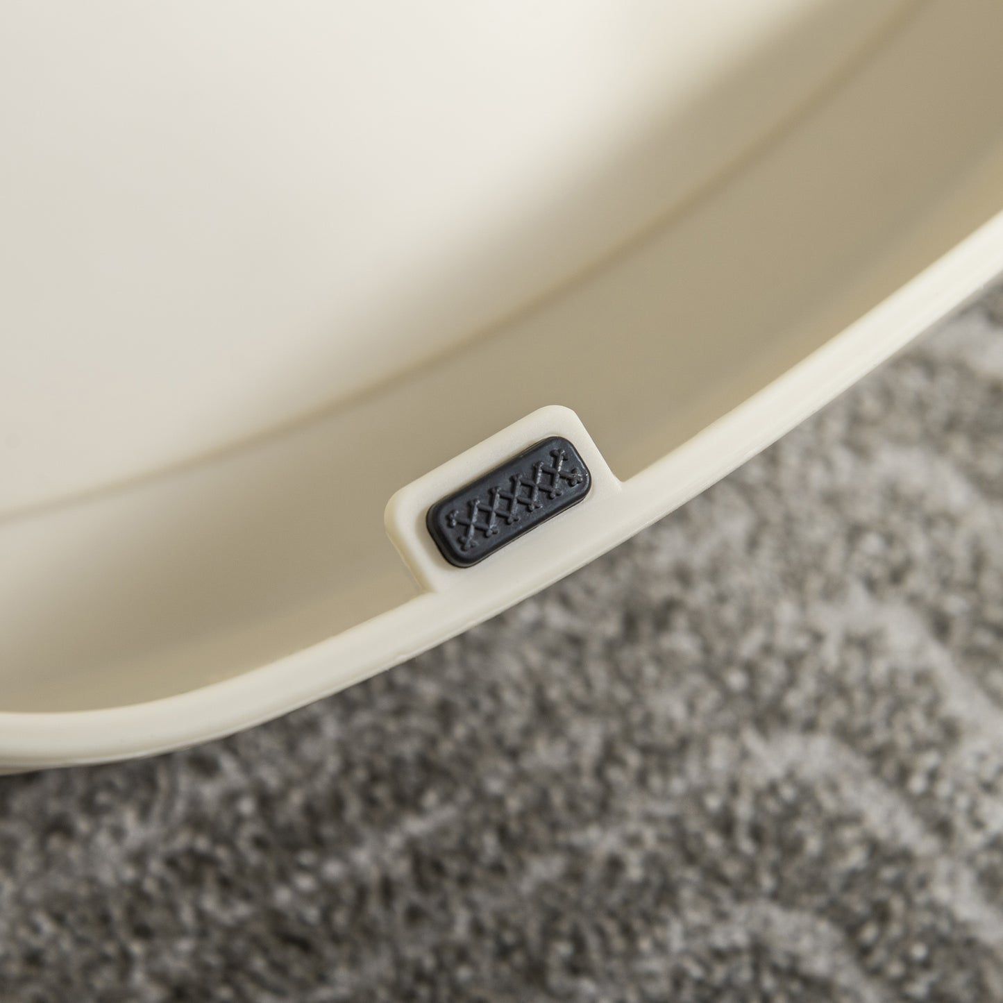 Escalier pliable portable pour petits chiens avec marches antidérapantes pour lits et canapés, couleur crème