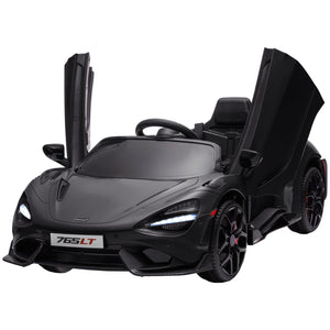 McLaren 765LT 12V with scissor doors, black