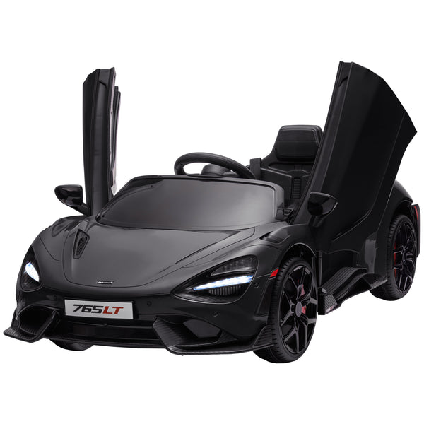 McLaren 765LT 12V with scissor doors, black