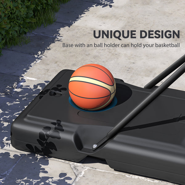Panier de basket Soozier réglable en hauteur de 1,5 à 3 m