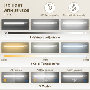 Meuble de rangement avec éclairage LED et étagères à épices, gris