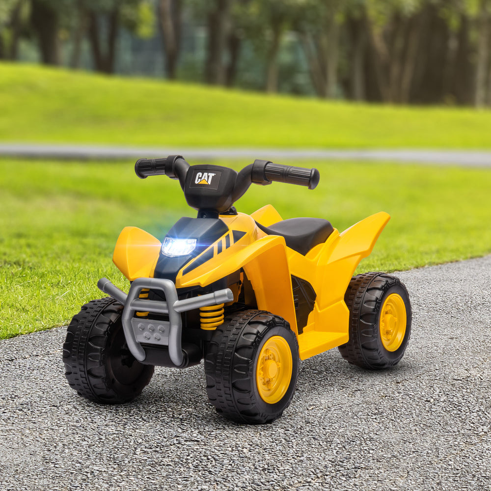 6V electric mountain bike, yellow