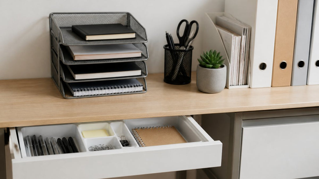 5 idées pour organiser son rangement de bureau