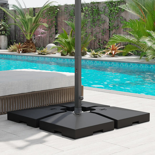 Bases et supports de parasols
