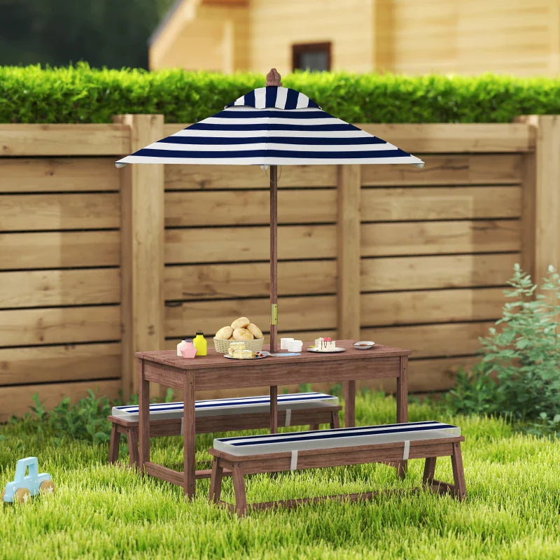 Meubles de jardin pour enfants – ensemble résistant aux intempéries