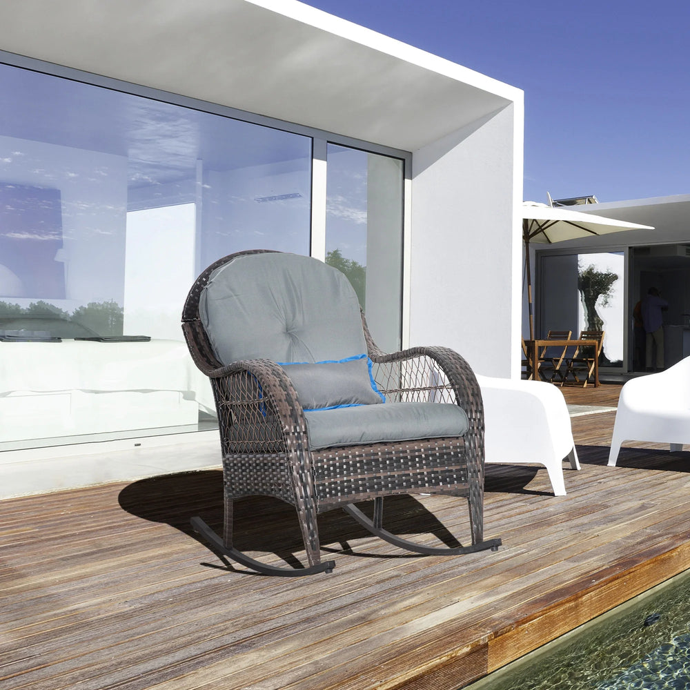 Chaises berçantes d'extérieur