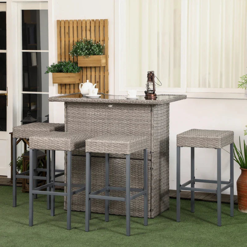 Ensemble de bar de terrasse