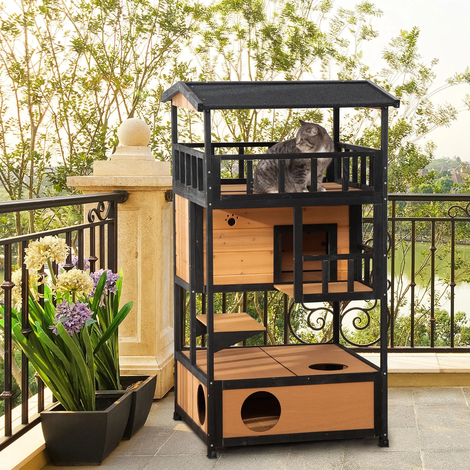 Maisons pour chats