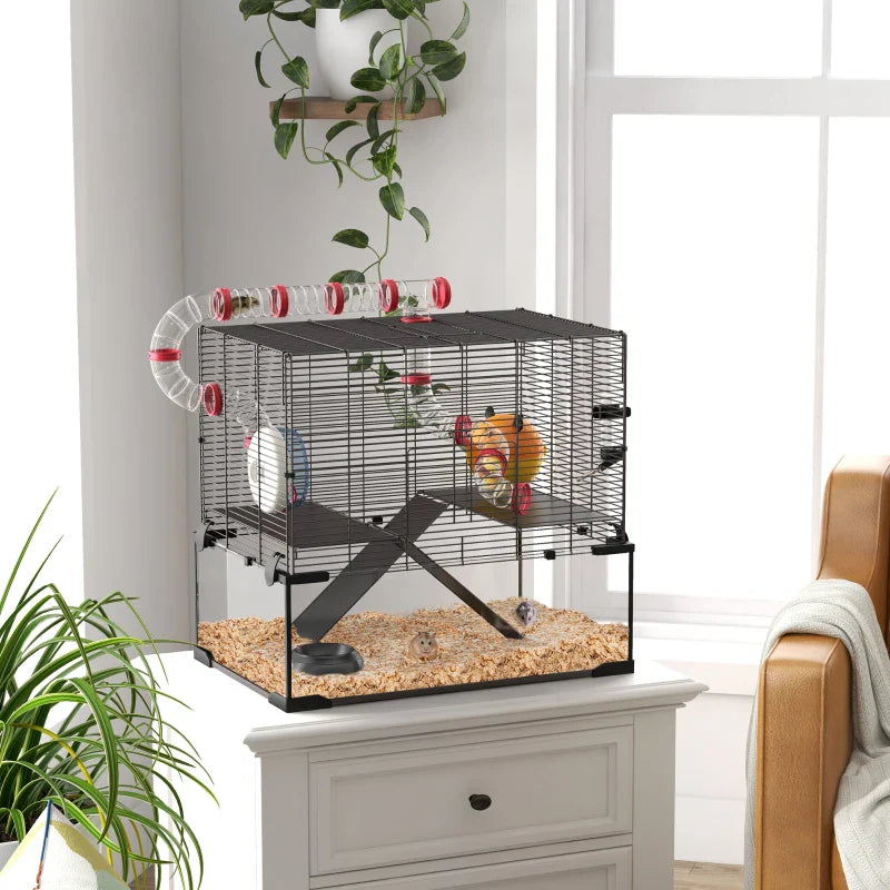 Cages pour hamsters – Habitats sécurisés et accessoires intégrés